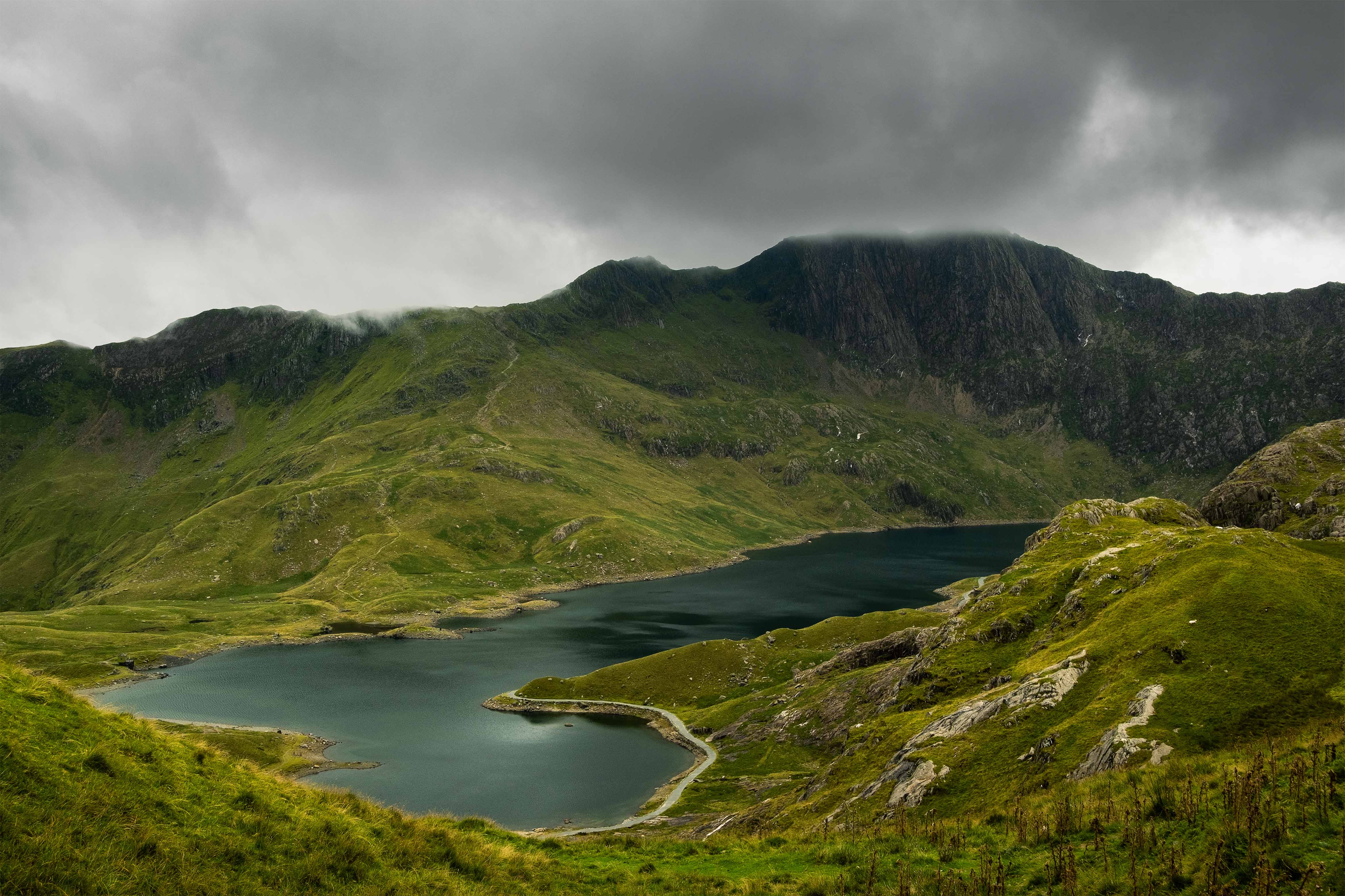 Snowdon Pyg track view